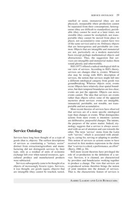 Thumbnail for Service ontology